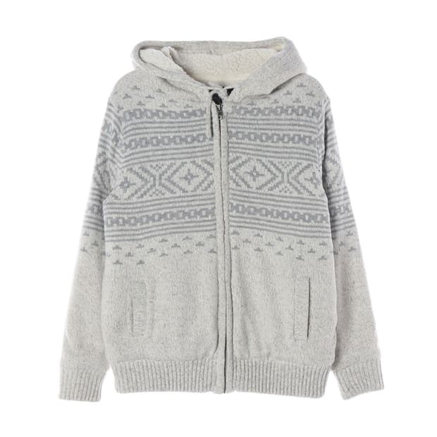 DESIGN UNITED 노르딕 페어아일 보아안감 후드집업 XL