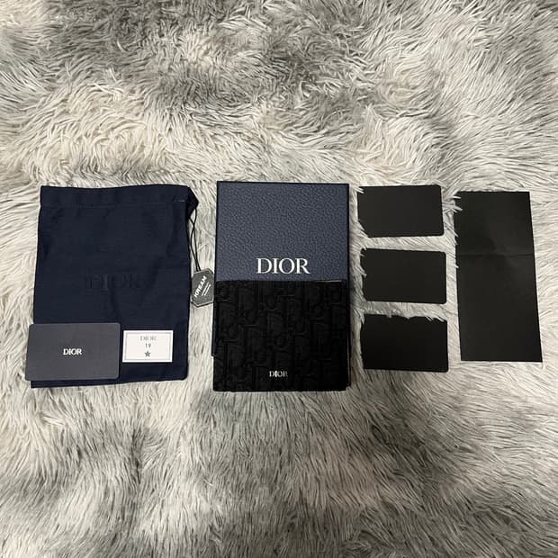 [OS / 25ss] 디올 오블리크 반지갑