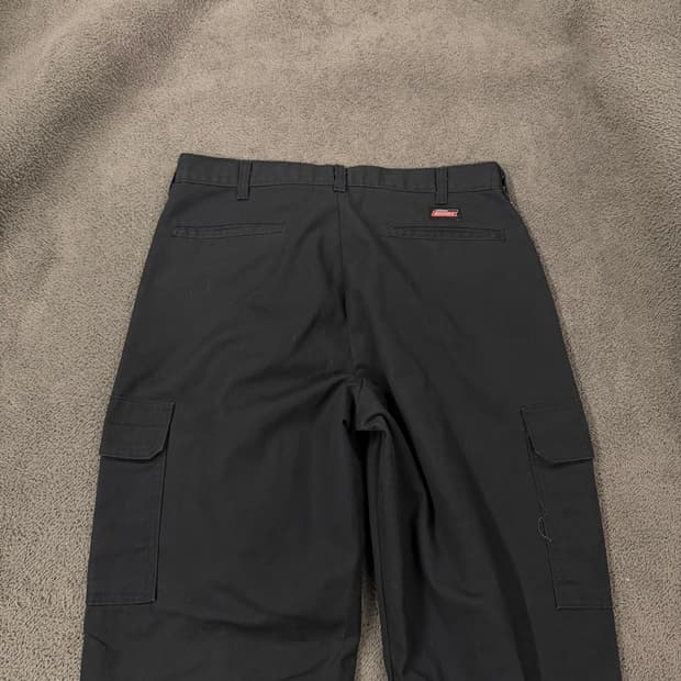 [ 정품/36X32 ] 디키즈 블랙 카고 팬츠