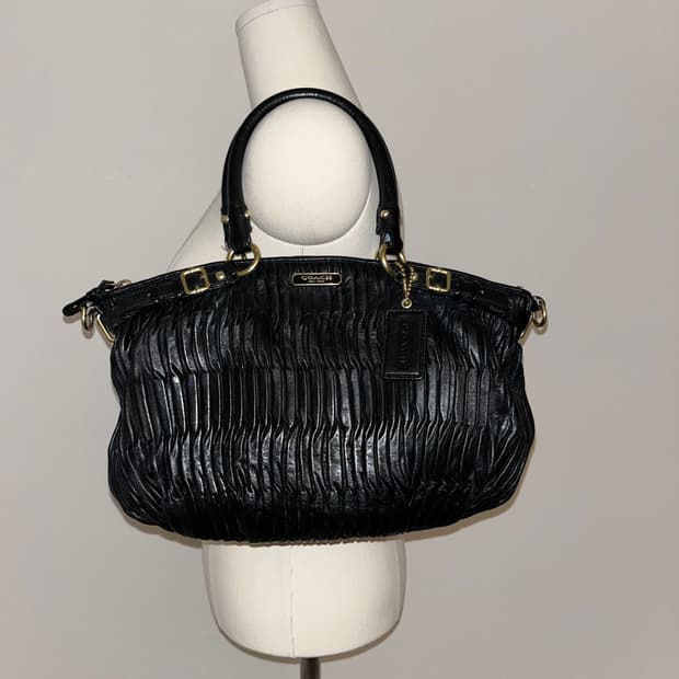 Coach All Black Shoulder bag