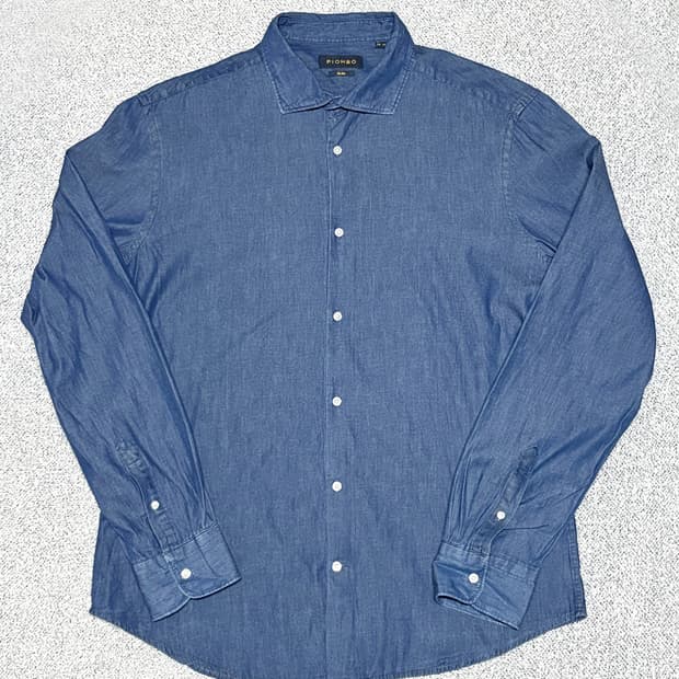 피옴보 PIOMBO 데님 셔츠