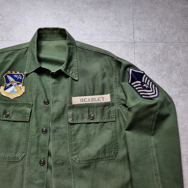 5~60s 미군 og107셔츠 px ver. L sz