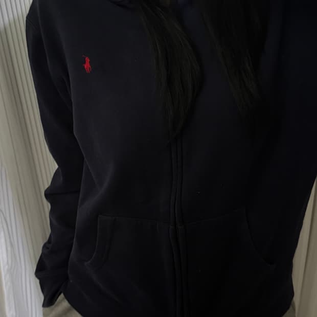 폴로 랄프로렌 네이비 후드집업 xl
