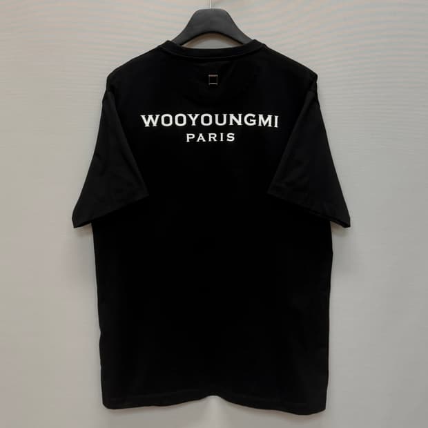 우영미 백로고 반팔티 (100) 