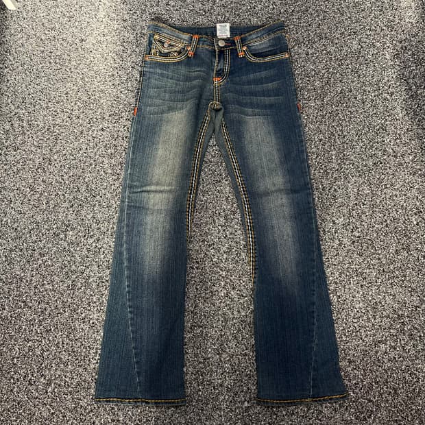 트루릴리젼 부츠컷 데님 청바지 