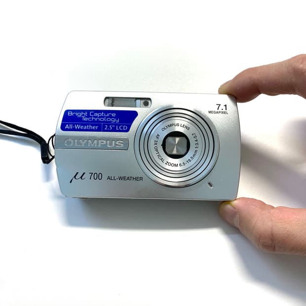 올림푸스 뮤 700 디지털 카메라