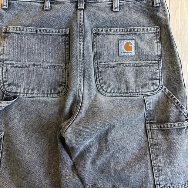 칼하트 싱글니 피그먼트 카펜터 워크팬츠