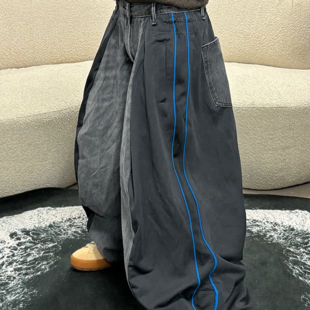 [MADE] NIKE X TRACK 리메이크 초와이드 팬츠 