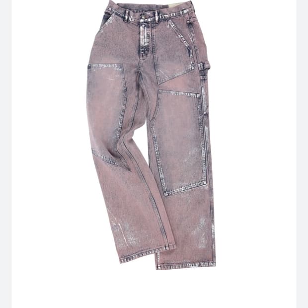 앤더슨벨 왁스 코티드 데님 팬츠 30