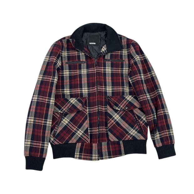 Checker Padded Jacket