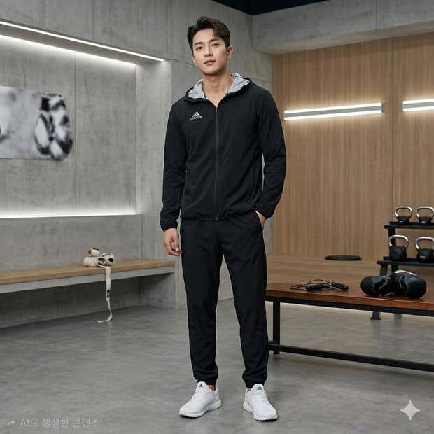 아디다스 컴뱃 스포츠 후드 집업 자켓