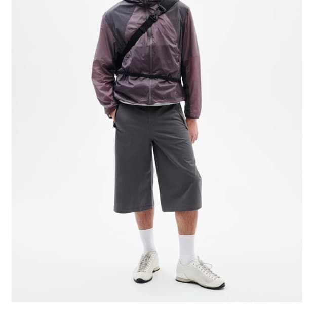 하이킹패트롤 라이트 소프트쉘 쇼츠 그레이 L