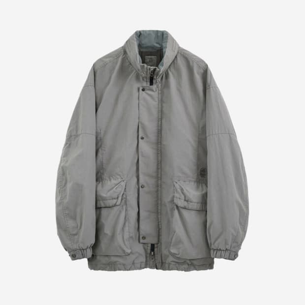 폴리테루 HVC track jacket- gray beige