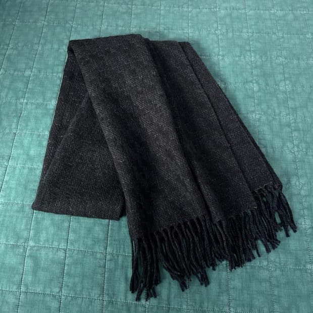 피에르 가르뎅 머플러 차콜