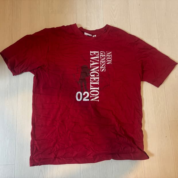 에반게리온 아스카 티셔츠 GU