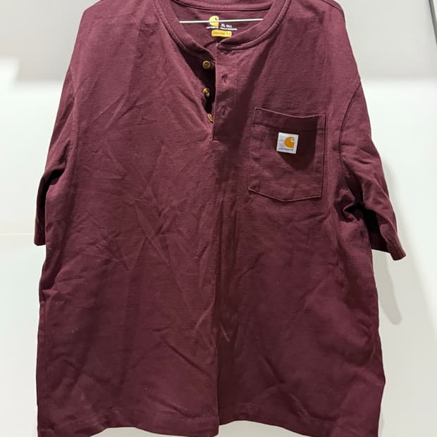 빈티지 칼하트 헨리넥 xl