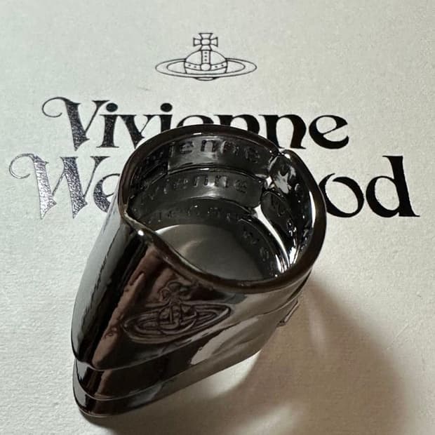 비비안웨스트우드 아카이브 orb 각인 너클링