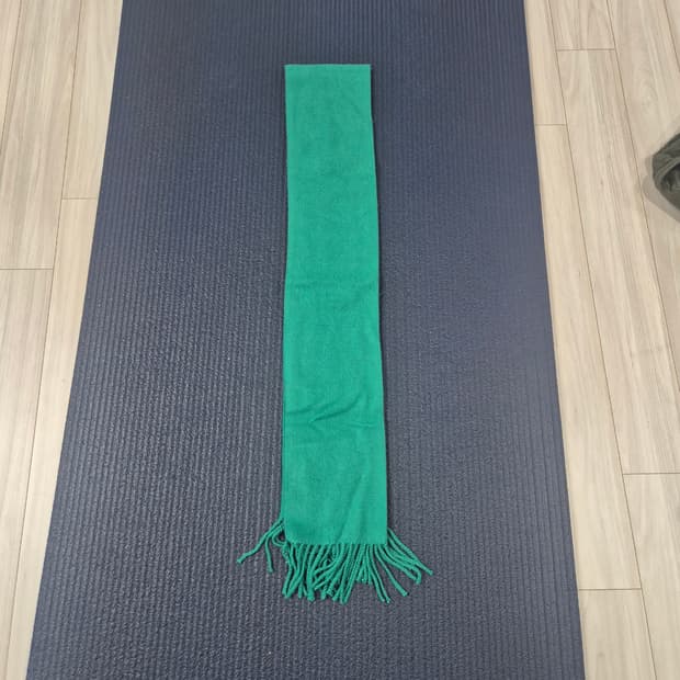 이쁜 그린 캐시미어 머플러 (새상품)