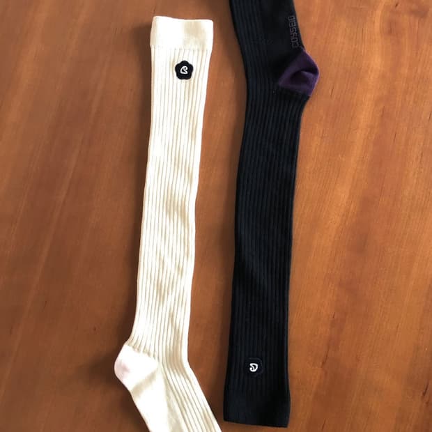 코이세이오 양말 니삭스 블랙