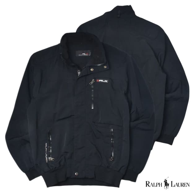 폴로 랄프로렌 RLX 텍티컬 블루종 자켓 집업 점퍼 M N0835