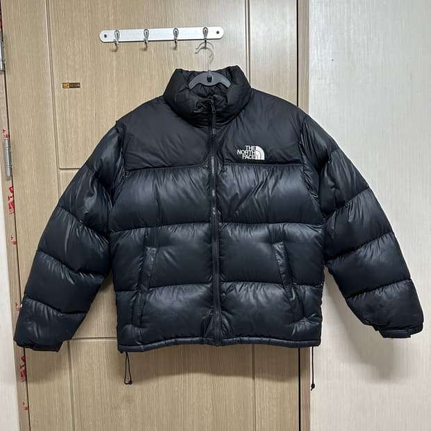 노스페이스 700 눕시 패딩 블랙 L