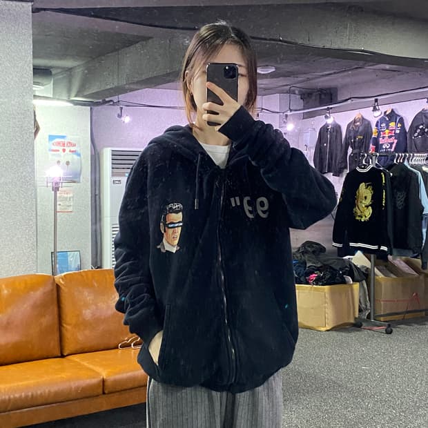 오프화이트 위치 임프레셔니즘 후드집업 B2271