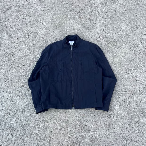 90s Armani Exchange 나일론 코튼 자켓 