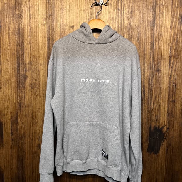 STOCKHOLM SYNDROME printed hoodie