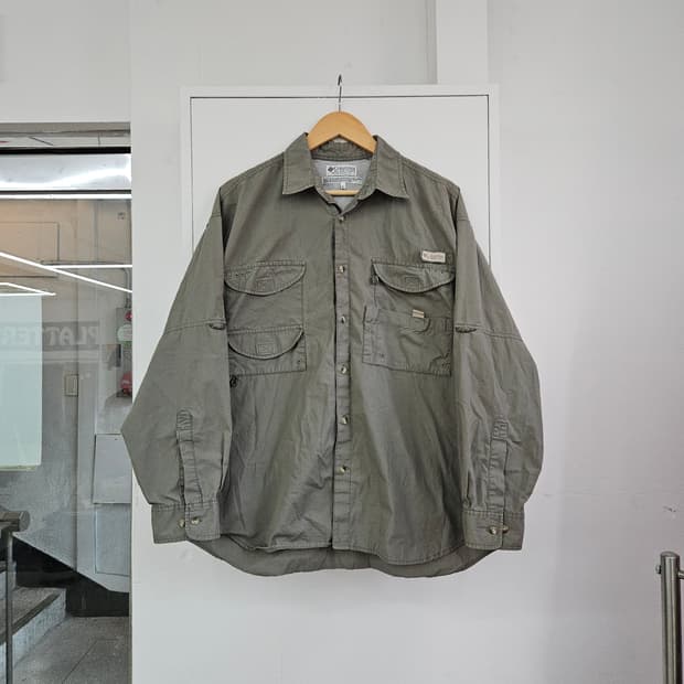 콜롬비아 PFG 피싱 셔츠 L