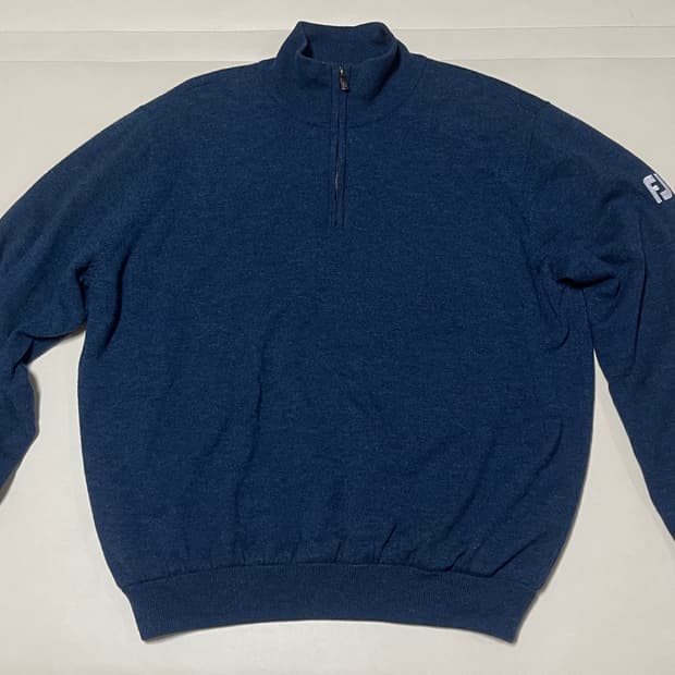 풋조이 하프넥 방풍 풀오버 L