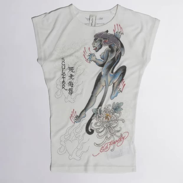 구합니다 Sculptor X Ed Hardy Devil Rglan tee