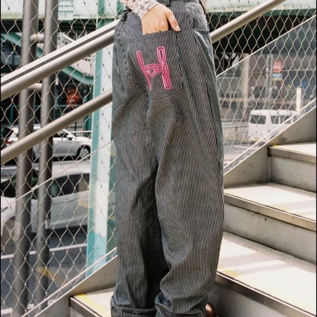 웹하우스 데님 팬츠