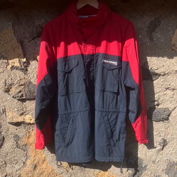 [vintage]90s Polo Sports 바람막이