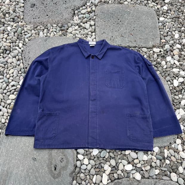 BIG SIZE OLD WORK WEAR VINTAGE 프렌치워크자켓