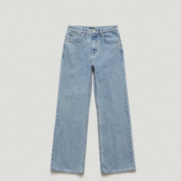 더바넷 대디 루즈핏 데님팬츠