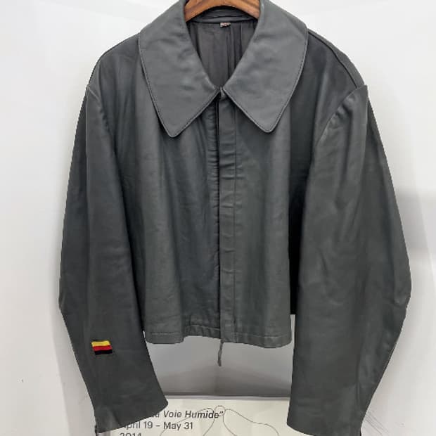 60'S GERMAN U-BOAT LEATHER JACKET (L)