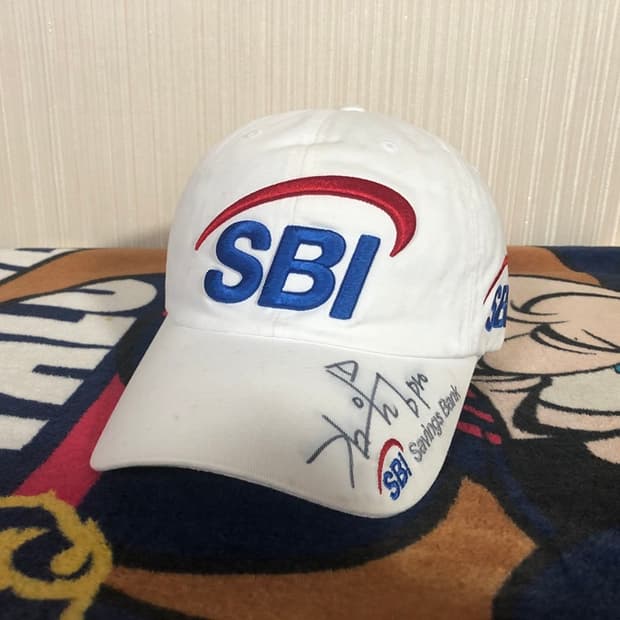 SBI저축은행 골프단 프로골퍼모자/김아림프로 싸인모자