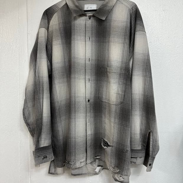 안셀름 체크셔츠 3사이즈