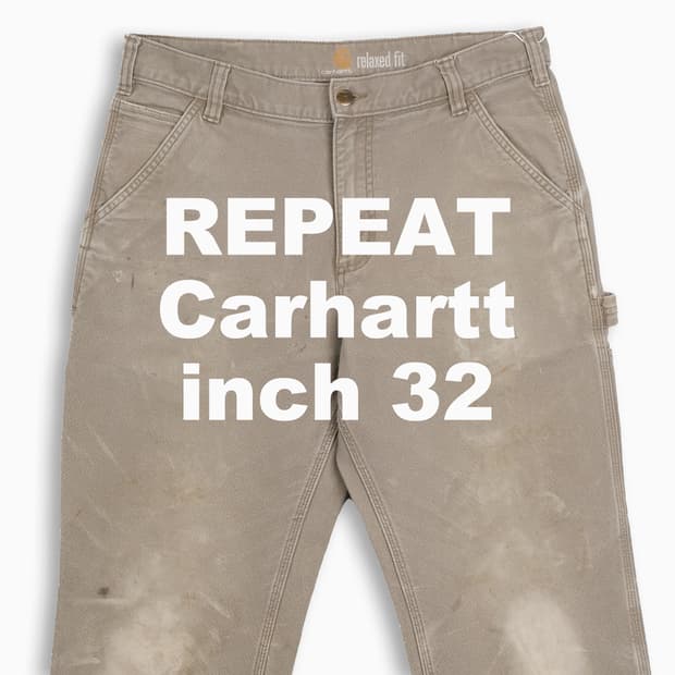 빈티지 칼하트 싱글니 103279 32 인치 CH2793301