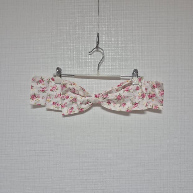 리즈리사 히메갸루  BIG 리본 오프화이트