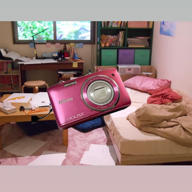 사쿠라 카메라 소프트 포커스 니콘 쿨픽스S3500 작례o