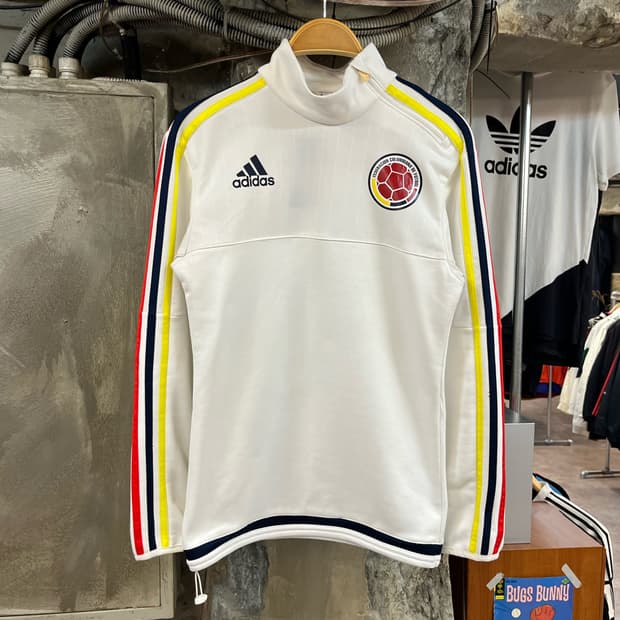 아디다스 콜롬비아 국대 트레이닝 탑 화이트 95 #csz2144