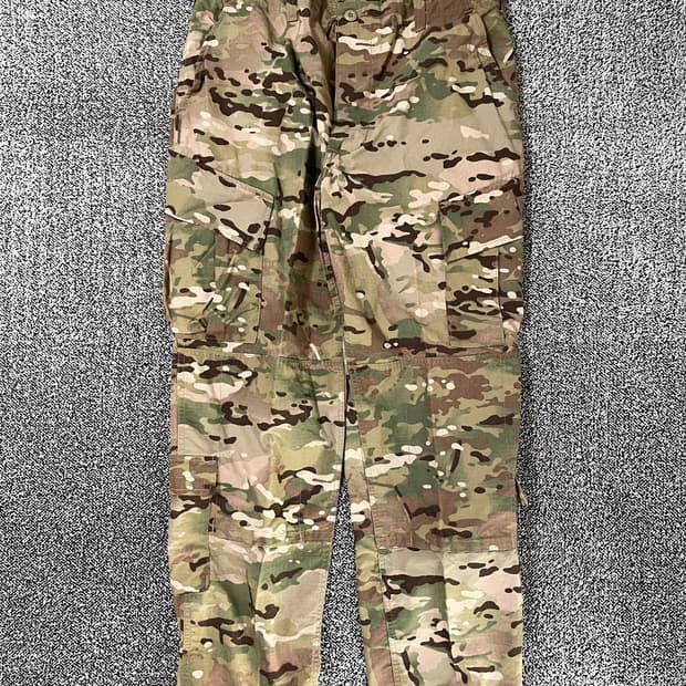 빈티지9. 미군 군복 OCP 멀티캠 패턴 전투복 밀리터리 하의 카모 팬츠
