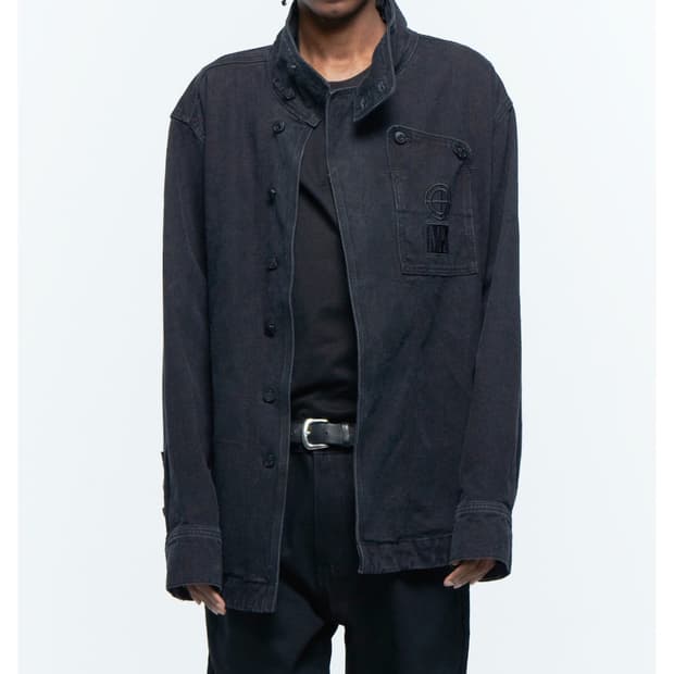 플라스틱프로덕트MPa TRAPEZOID JACKET (BLACK) L