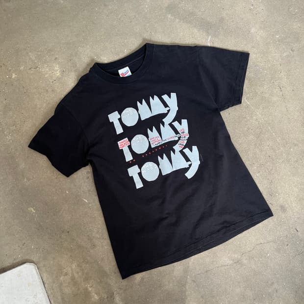 1993 The Who Tour Tommy 티셔츠