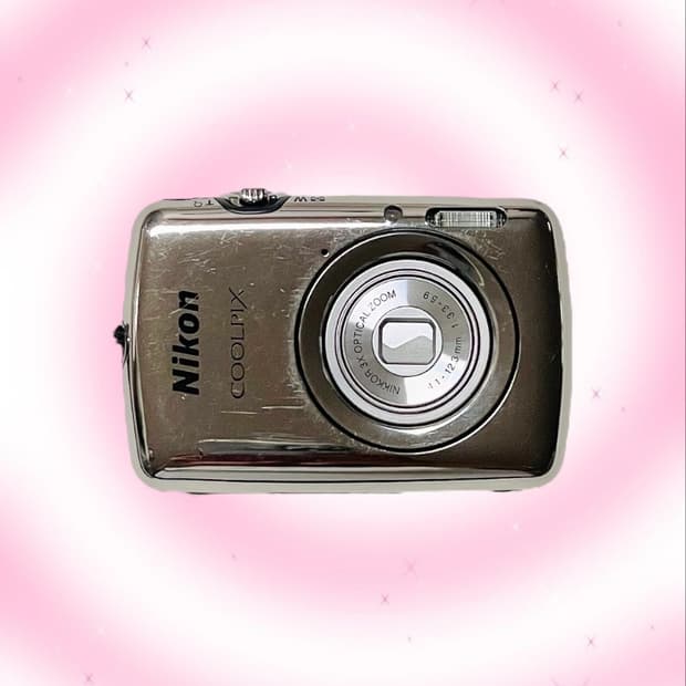 빈티지 디카 Nikon 니콘 쿨픽스 S01 실버