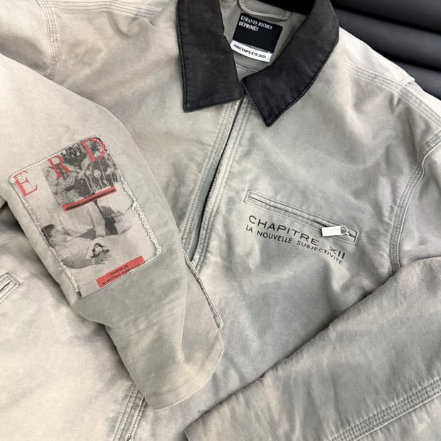 몰스킨 워크자켓 그레이 