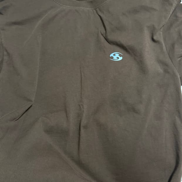 산산기어 브라운 반팔 티셔츠 23ss 2사이즈