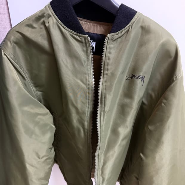스투시 봄버 자켓 여성용