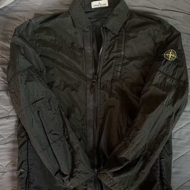 스톤아일랜드 18fw 나일론메탈셔츠자켓 나일론자켓 셔츠자켓 cp컴퍼니